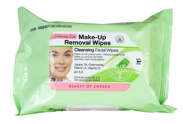 EVERYDAY EYE MAKE-UP REMOVAL WIPES 2 PACK